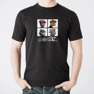 T-Shirt Masculina Gorillaz