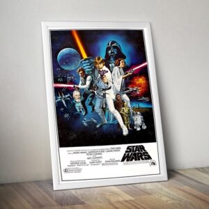 Quadro Star Wars - Uma Nova Esperança